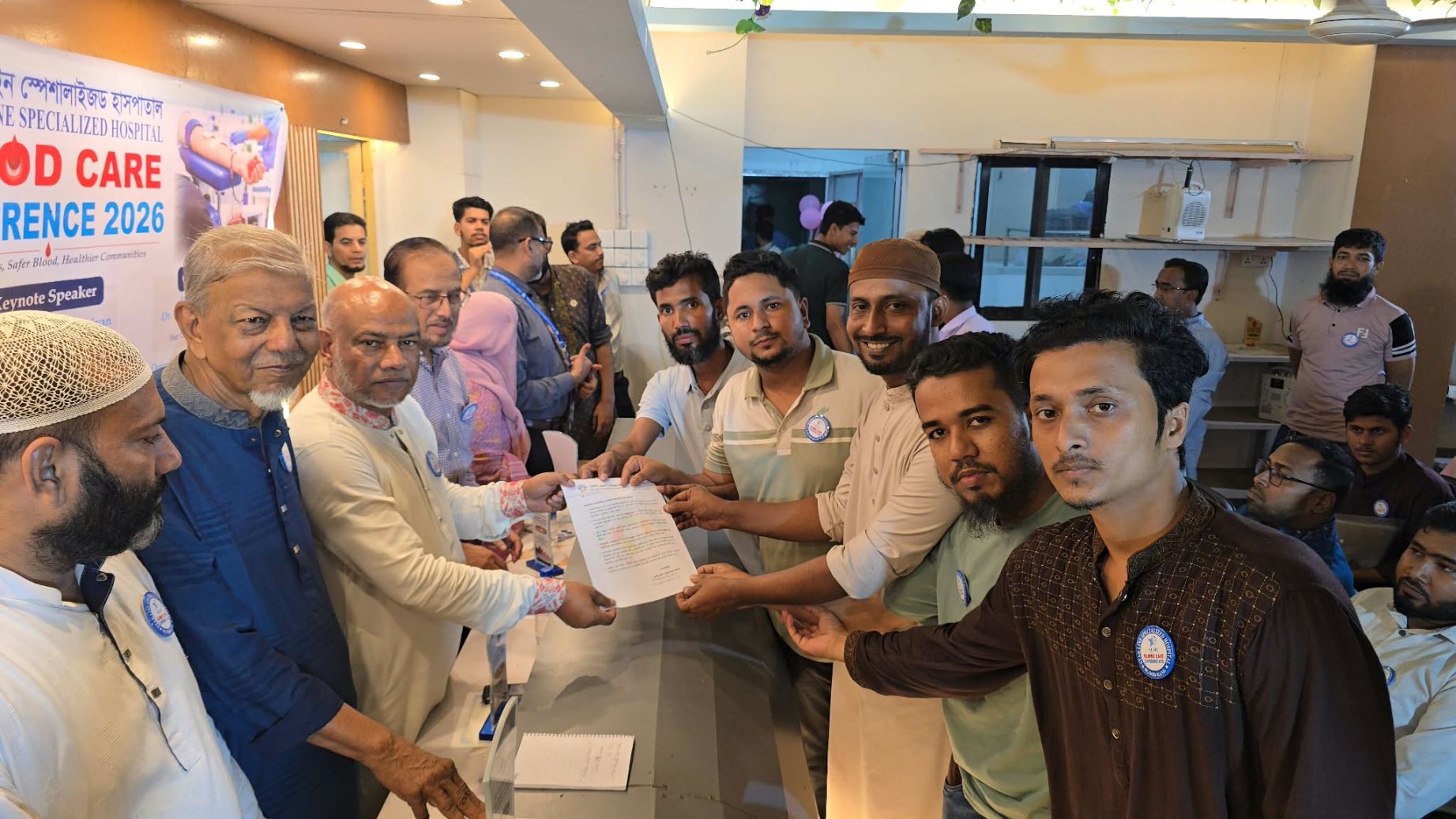স্টারলাইন স্পেশালাইজড হাসপাতাল কর্তৃপক্ষকে ৬ দফা প্রস্তাব দিল ফেনী জেলা স্বেচ্ছাসেবক পরিবার