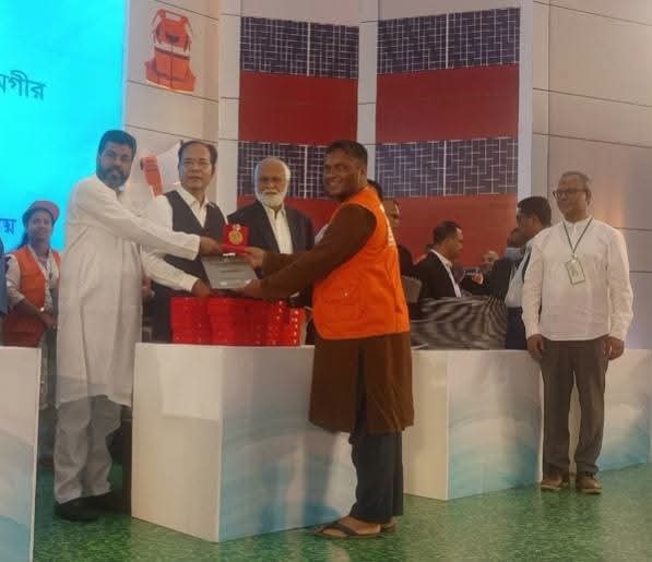 সিপিপির শ্রেষ্ঠ স্বেচ্ছাসেবক পুরস্কার পেলেন সোনাগাজীর শেখ আবদুল হান্নান