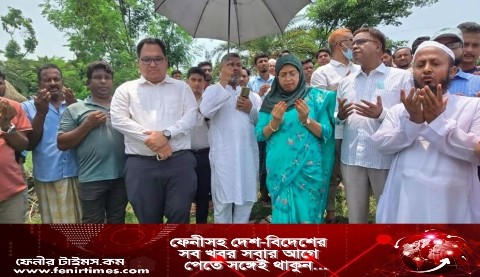 সোনাগাজীতে ডাংগী খাল খনন কাজের উদ্বোধন 