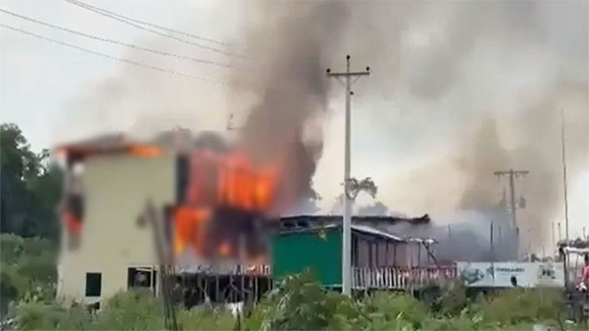 কক্সবাজারের ইনানীতে রিসোর্টে আগুন, ৫ জনের মৃত্যু